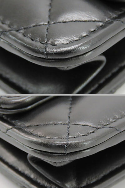 楽天市場】【美品】シャネル CHANEL マトラッセ ココマーク ラムスキン