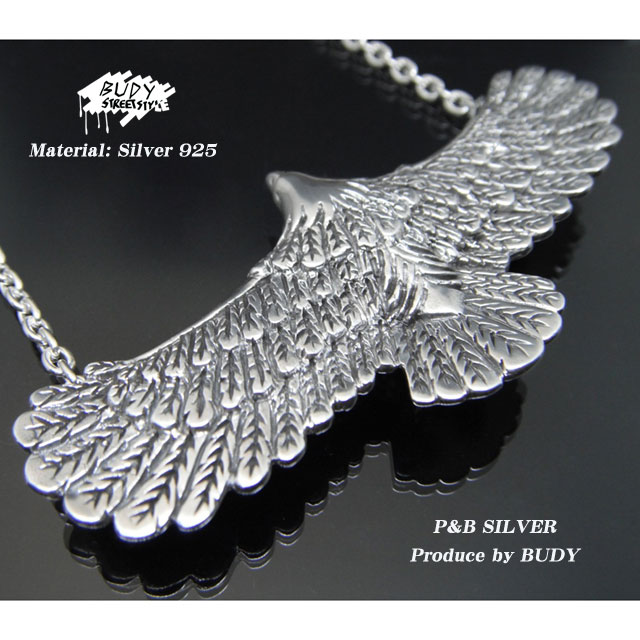 楽天市場】シルバー925イーグルネックレスペンダントトップ 鷲