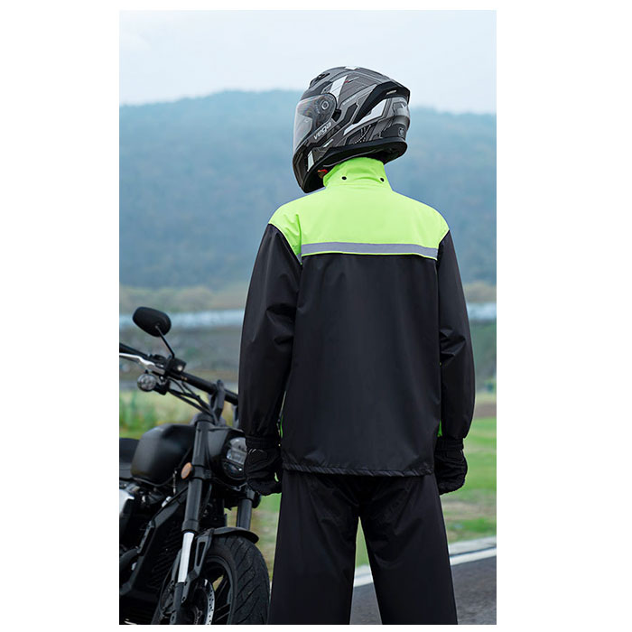 楽天市場】レインウェア バイク用 メンズ 上下セット 好評 雨具 雨