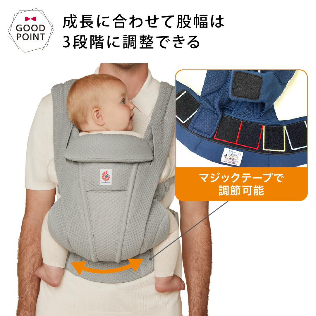 楽天市場】＼純正付属品付き／ERGO BABY オムニ デラックス ブルー