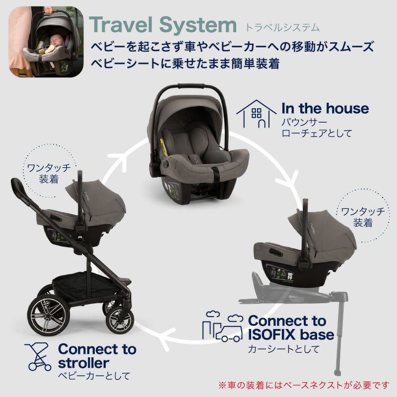 楽天市場】＼レビュー特典付！／nuna（ヌナ） ベビーカー イクサ