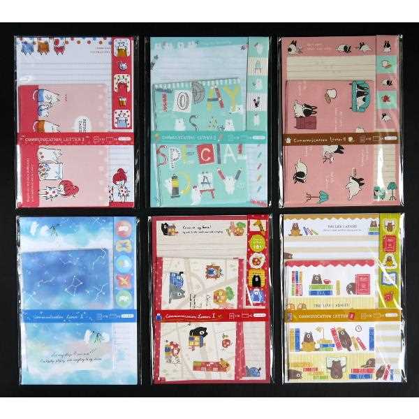 楽天市場】コミュニケーションレターセット 2 キャラクターデザイン