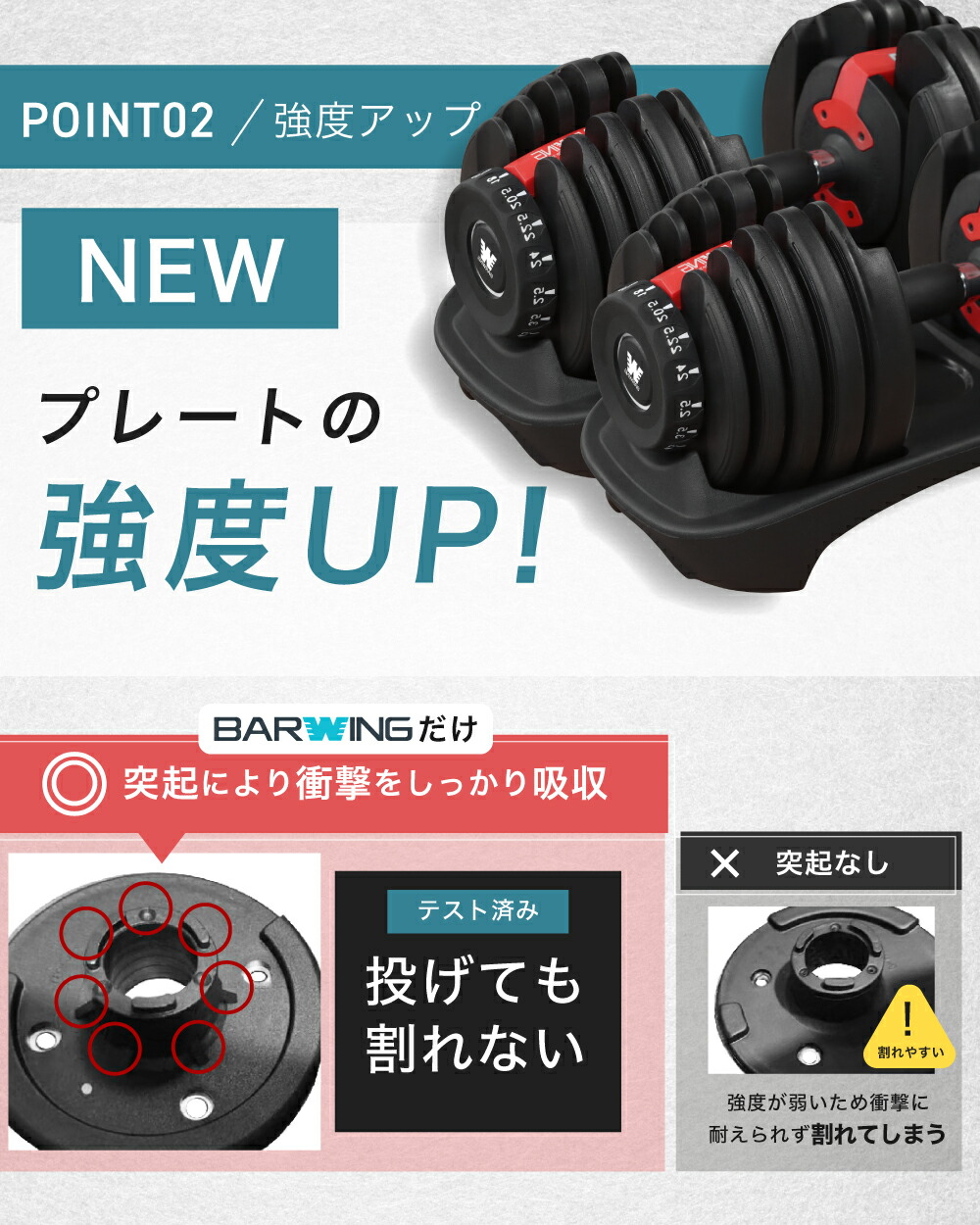 楽天市場】□3/11迄 最大4,900円OFF□ 可変式ダンベル 24kg 2個セット