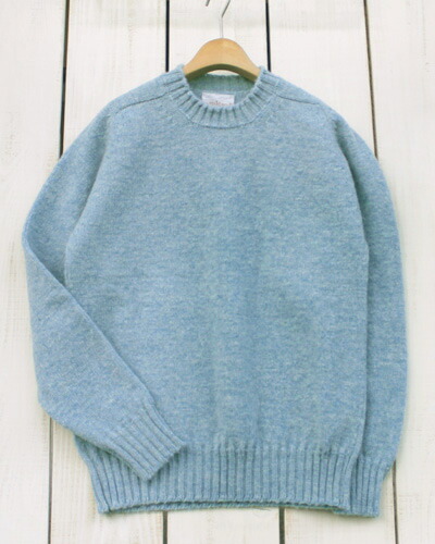 楽天市場】Jamieson's Plain Saddle Shoulder Crew sweater 3ply wool