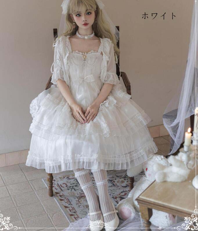 楽天市場】送料無料 ゴスロリ ロリータ ワンピース ジャンパースカート