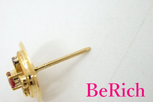 楽天市場】K18 YG ルビー ダイヤモンド 0.048ct 付 タイタック