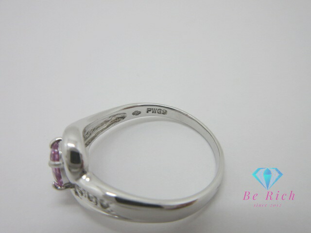 楽天市場】ジュエリー マキ PWG9 K9 WG カラーストーン 0.50ct