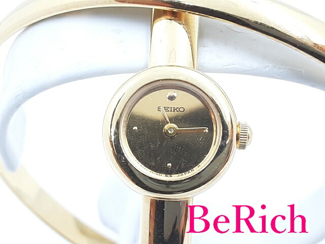 楽天市場】セイコー SEIKO レディース 腕時計 1E20-0660 ゴールド 文字