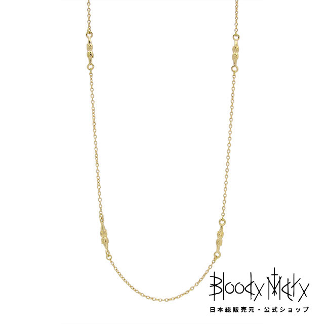 楽天市場】[公式] ブラッディマリー K18 ライネックレス 45cm ゴールド