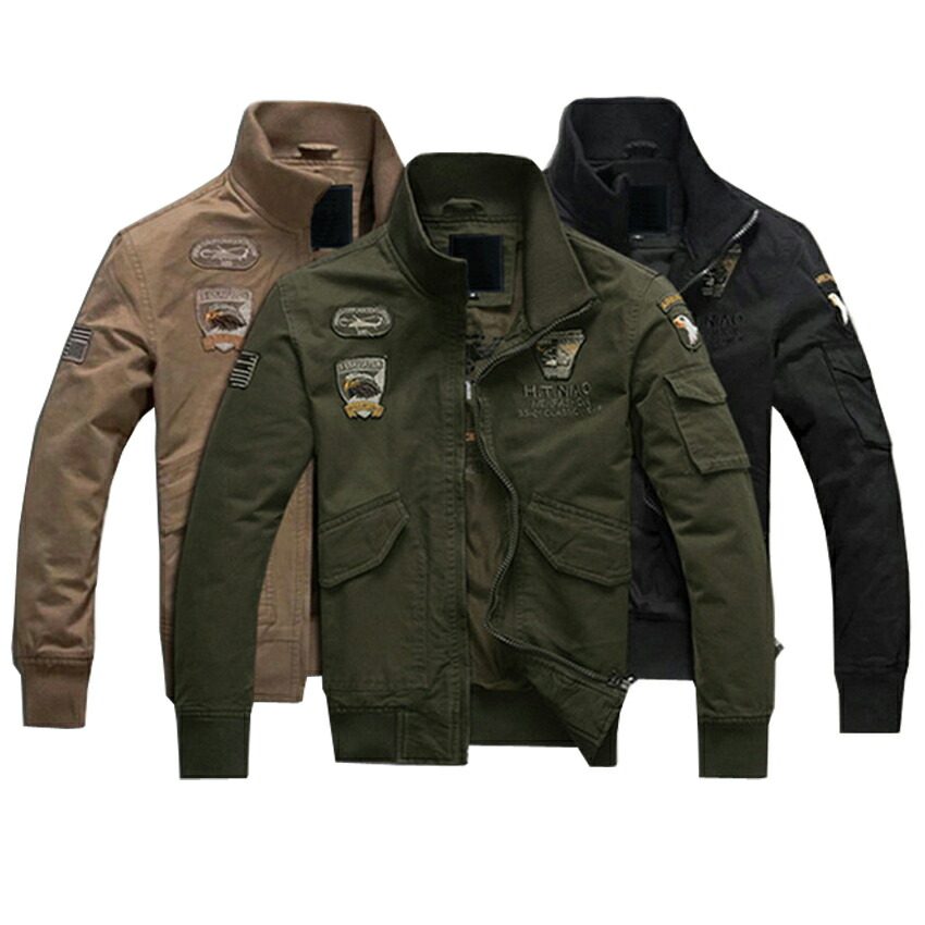 楽天市場】ジャケット ミリタリージャケットフライトジャケット