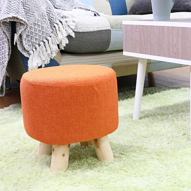 楽天市場】【スツール 椅子】ミニファブリックスツール ラウンド 16440