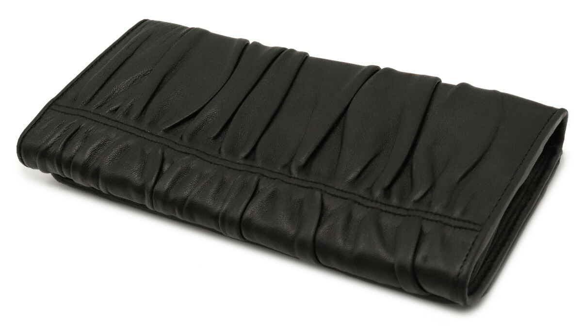 楽天市場】【財布】PRADA プラダ マテラッセ ギャザー 長財布 2つ折り