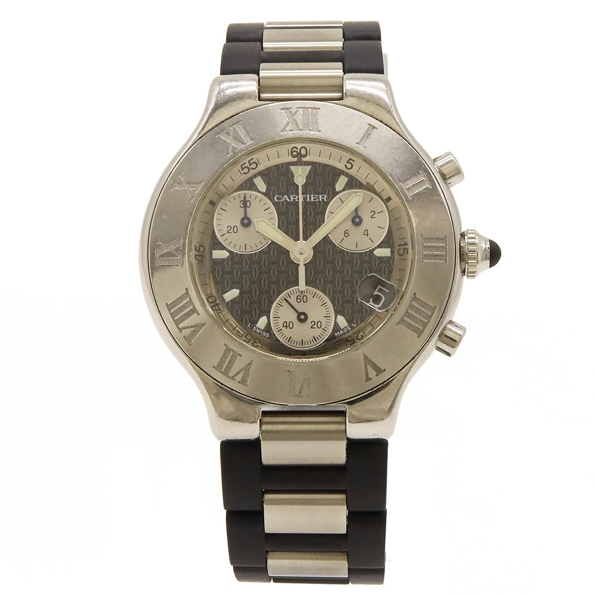 楽天市場】Cartier カルティエ マスト21 ヴァンテアン クロノスカフ