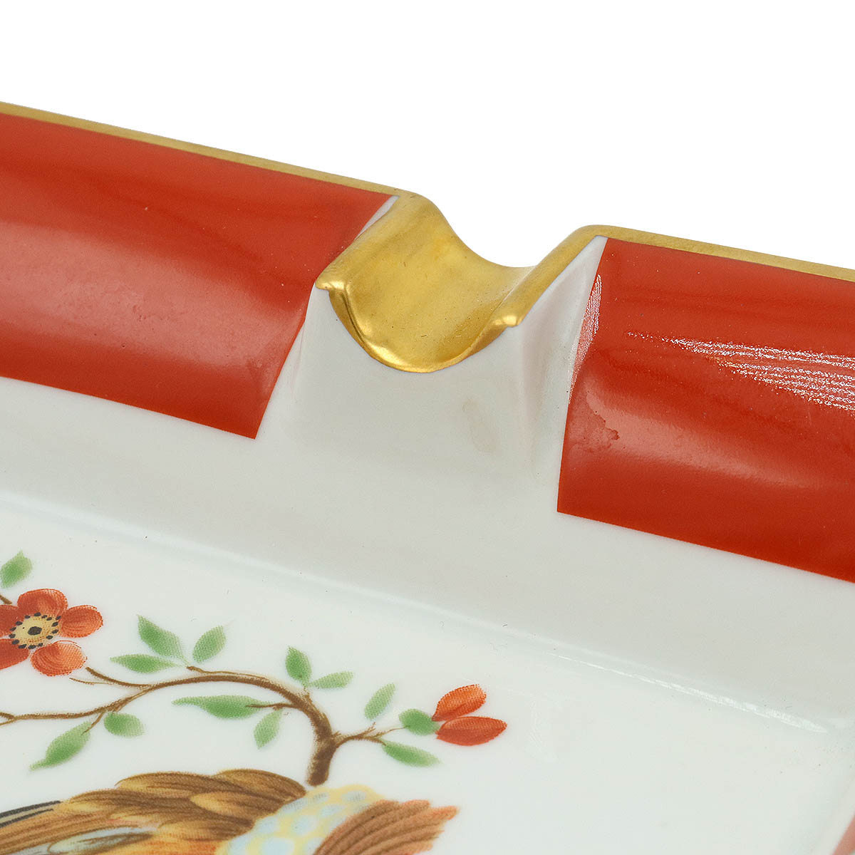 楽天市場】HERMES エルメス アッシュトレイ 灰皿 鳥柄 バード モチーフ