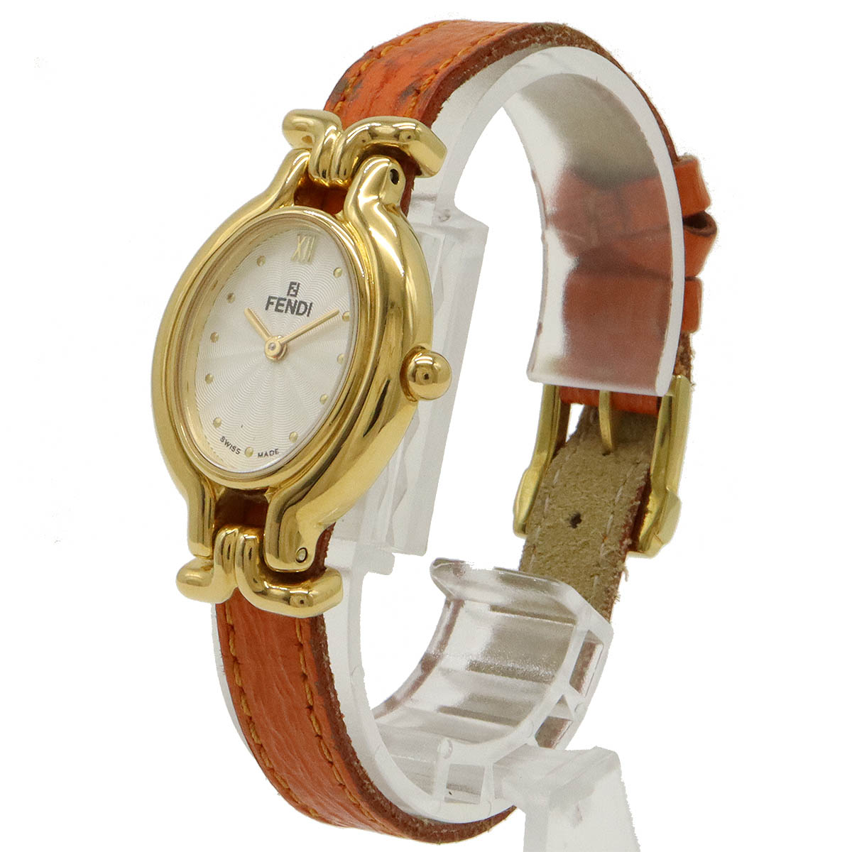 楽天市場】FENDI フェンディ チェンジベルト GP 革ベルト シルバー文字