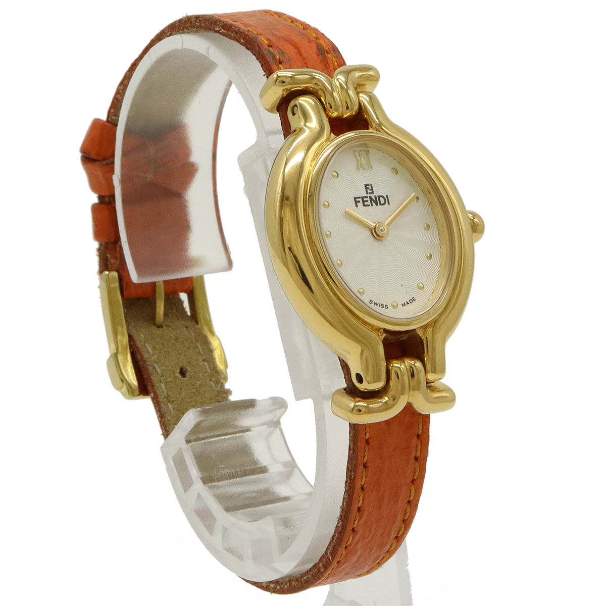 楽天市場】FENDI フェンディ チェンジベルト GP 革ベルト シルバー文字