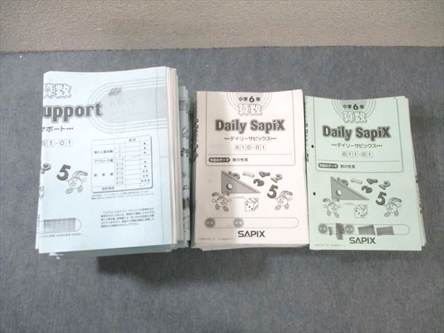 楽天市場】SAPIX 小6 サピックス デイリー/サポート 算数 通年セット