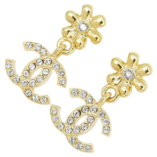 楽天市場】【20%OFF】 シャネル ピアス フラワー ココマーク ドロップ