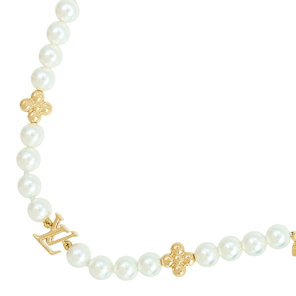 楽天市場】【10%OFF】 ルイヴィトン ネックレス マイ LVパール GP