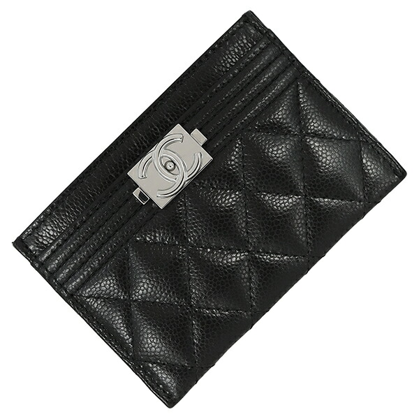 楽天市場】【新品】 シャネル カードケース ボーイシャネル キャビア