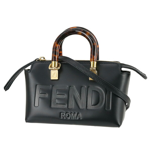 楽天市場】【超美品】 フェンディ バイザウェイ ミニ ズッカ レザー