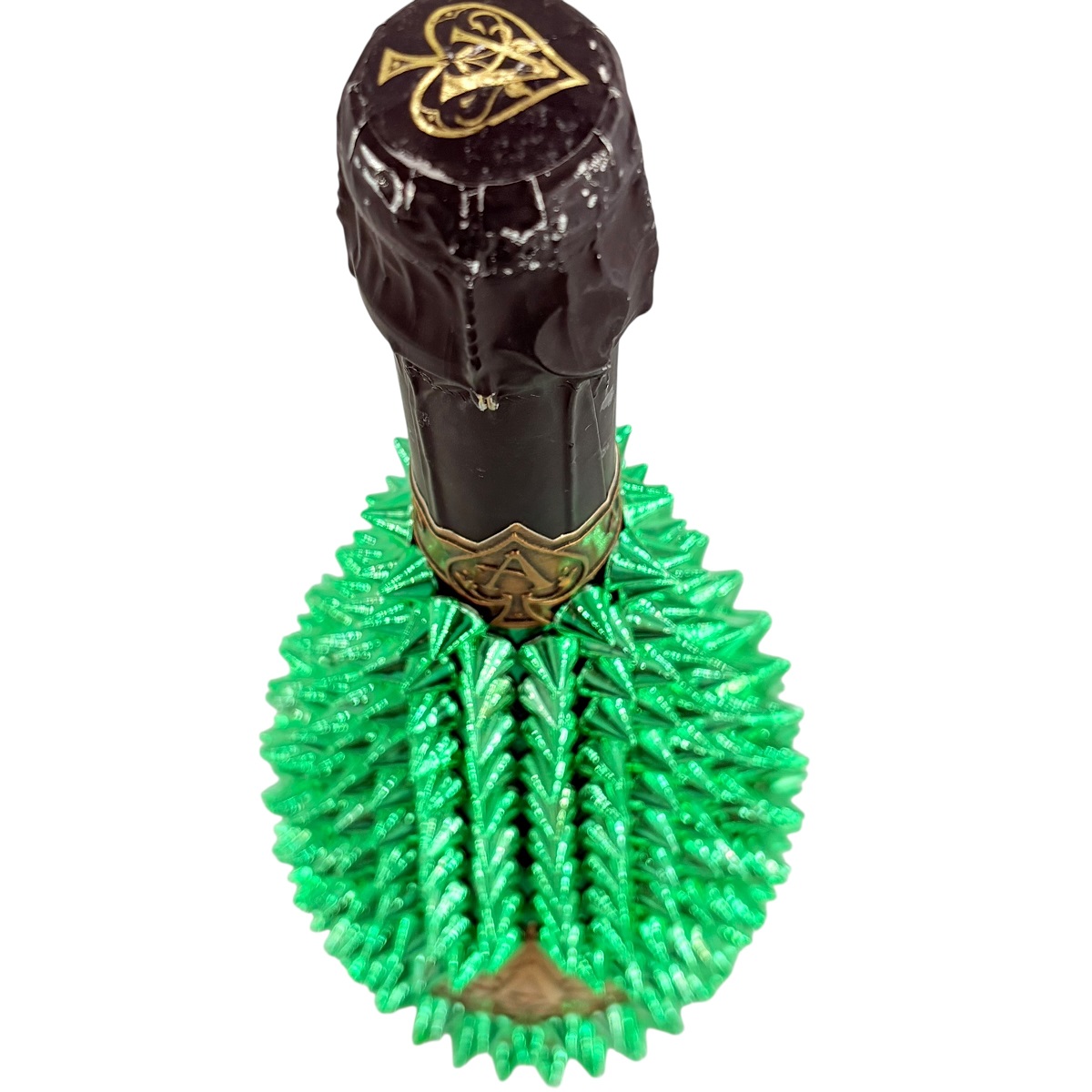 楽天市場】アルマンド グリーン デコレーションボトル スタッズ