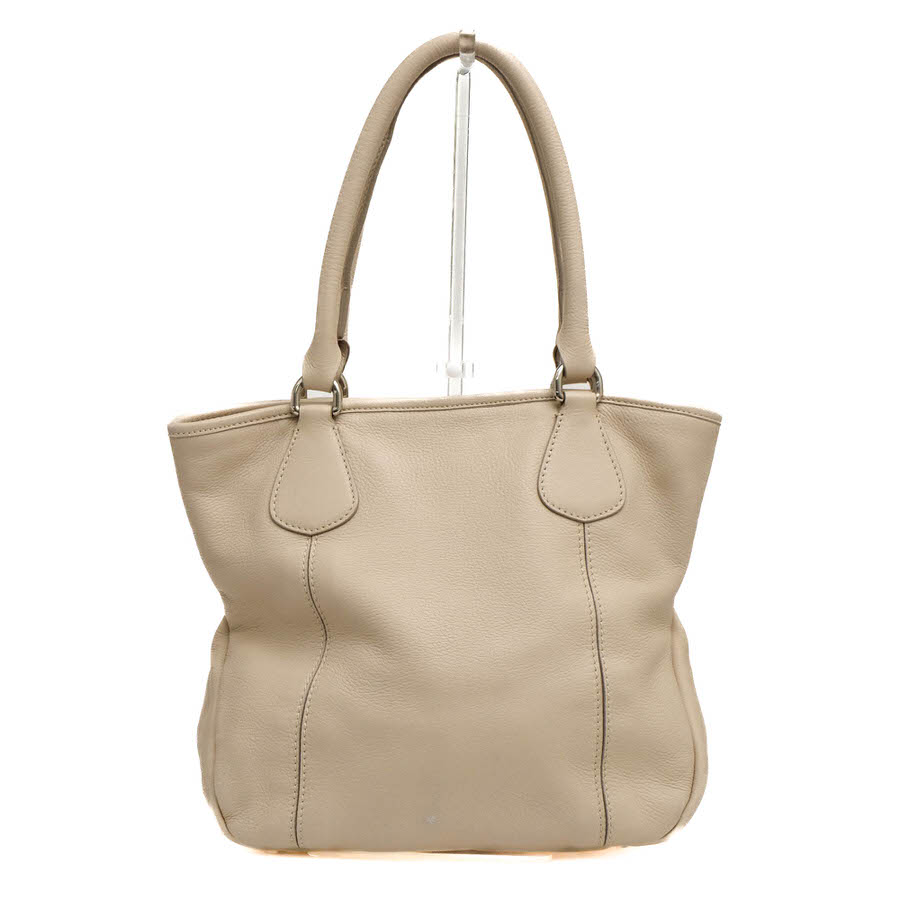 マウロ・ゴヴェルナMAURO GOVERNAホワイトレザーバッグ