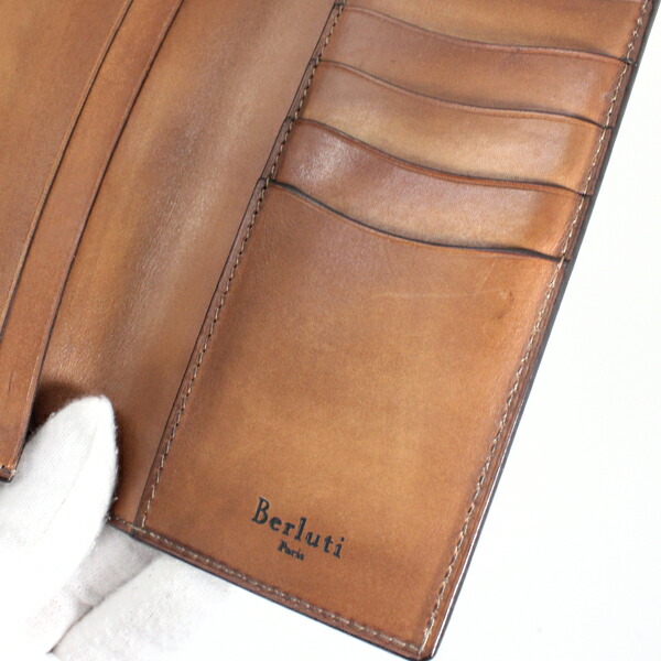 楽天市場】ベルルッティ 二つ折り長財布 札入れ 長札入れ セコイヤ