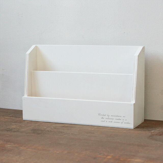 楽天市場】BREAレターラック No.4 ホワイトはがき 手紙 壁掛け レター