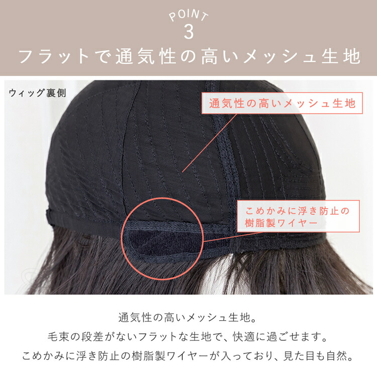 楽天市場】[返品・色交換OK] 医療用ウィッグ 人毛 人毛50% ウィッグ