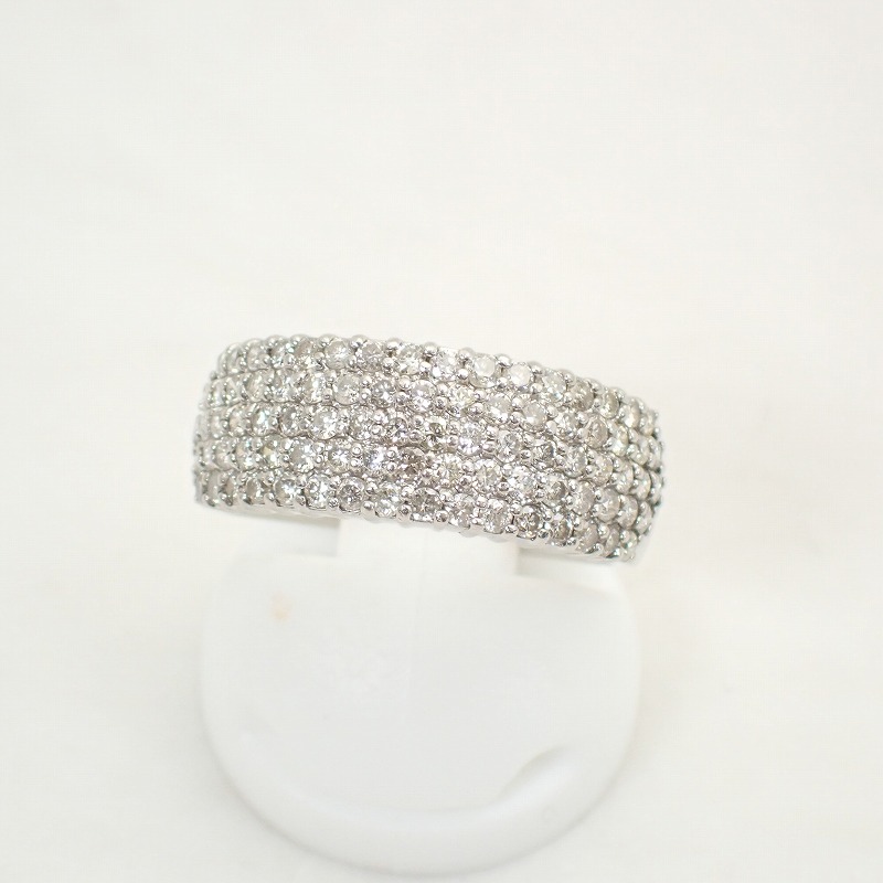 楽天市場】Pt900ダイヤモンド1.00ctプラチナリング11号【中古】【ノン