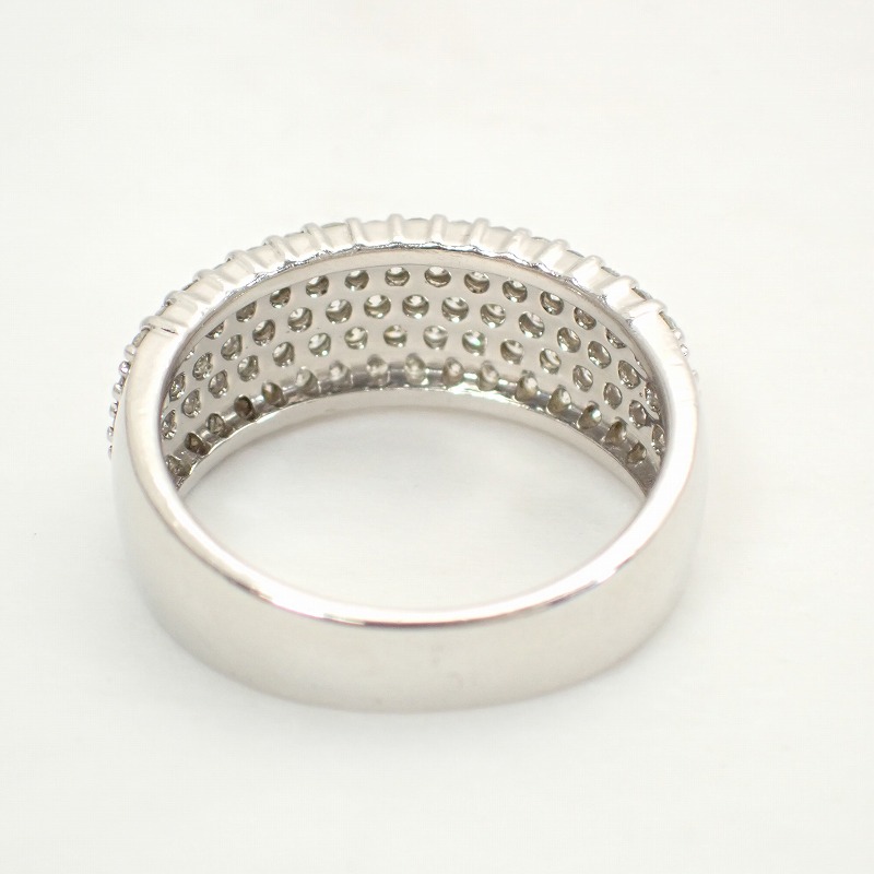 楽天市場】Pt900ダイヤモンド1.00ctプラチナリング11号【中古】【ノン