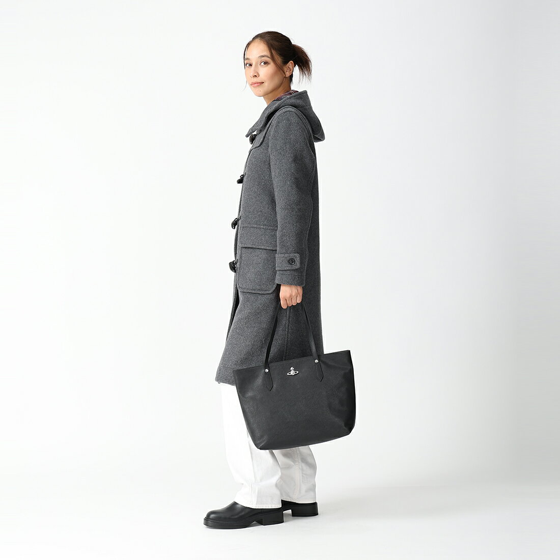 ☆極美品☆ヴィヴィアンウエストウッド フェルト オーブ トートバッグ