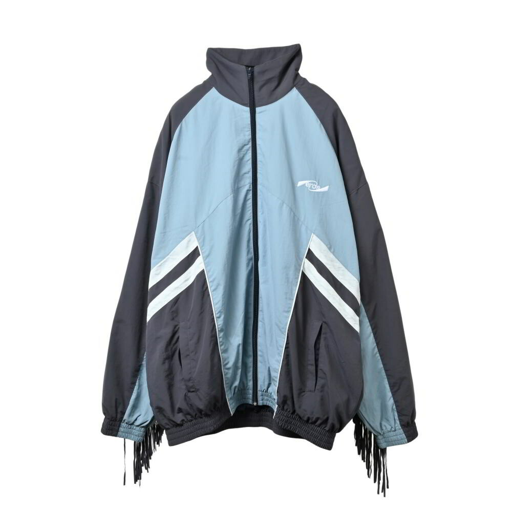 楽天市場】MARTINE ROSE フリンジ トラック ジャケット M ライトブルー