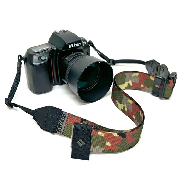 楽天市場】 カメラストラップ 一眼レフ ミラーレス 斜めがけ カモフラ
