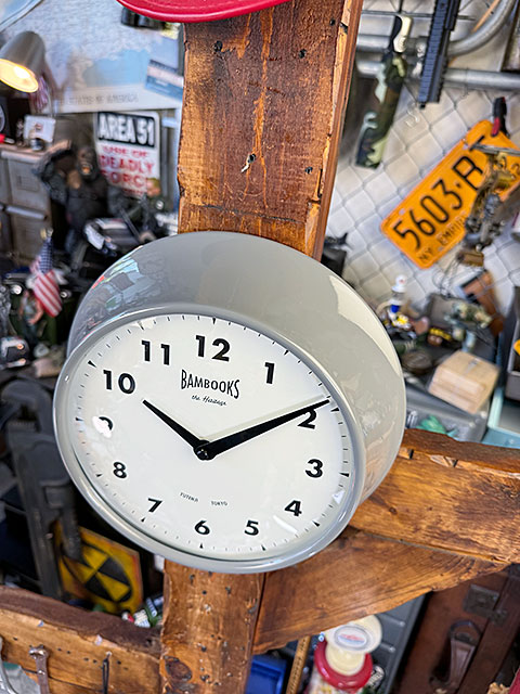 楽天市場】トスダイス クラシック 2ハンズ ウォールクロック （グレー