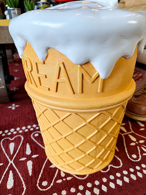 楽天市場】ソフトクリーム スツール イースね アメリカン雑貨 アメリカ