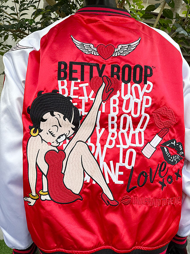 楽天市場】ベティ・ブープ スカジャン Lサイズのみの展開 ユニセックス