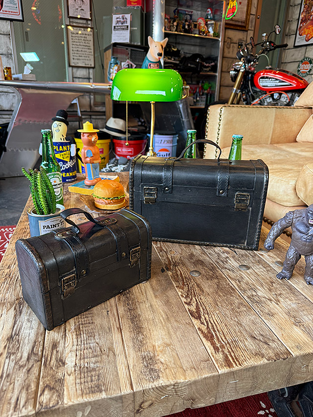 楽天市場】海賊宝箱 アンティークトランクケース 2個セット （レトロ