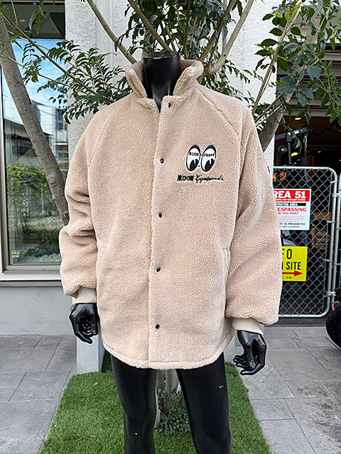 楽天市場】ムーンイクイップド ボア コーチジャケット （ベージュ