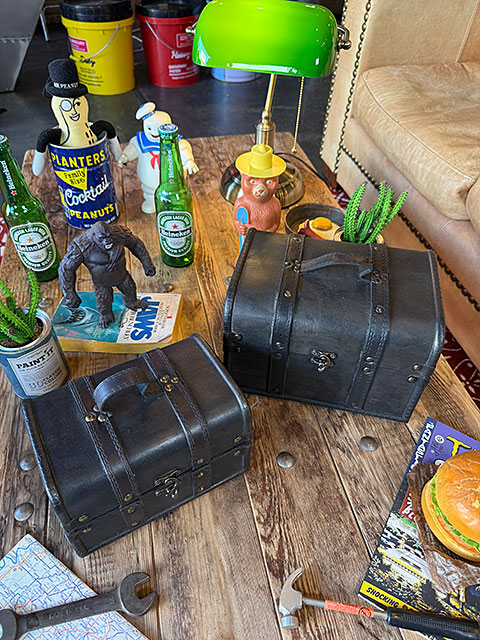 楽天市場】海賊宝箱 アンティークトランクケース 2個セット