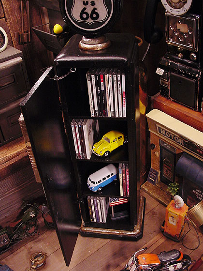 楽天市場】ルート66 ガスポンプCDタワー 「楽天1位」 アメリカン雑貨
