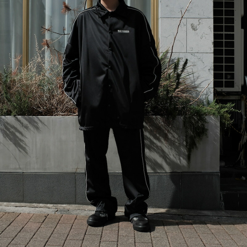 楽天市場】WILLY CHAVARRIA / MONSTER PUFFER TRACK JACKET BLACK
