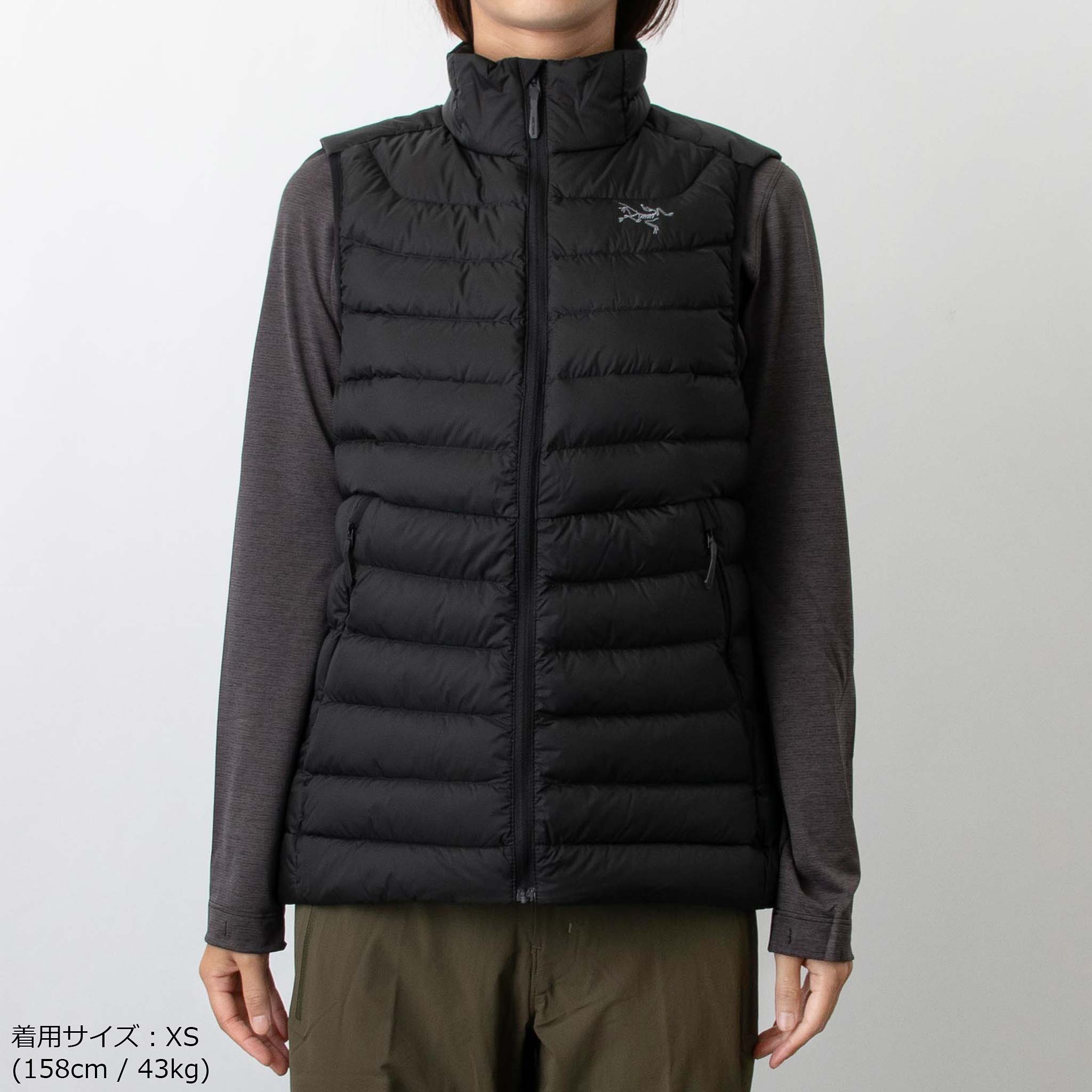 楽天市場】アークテリクス ARC'TERYX レディース ダウンベスト CERIUM