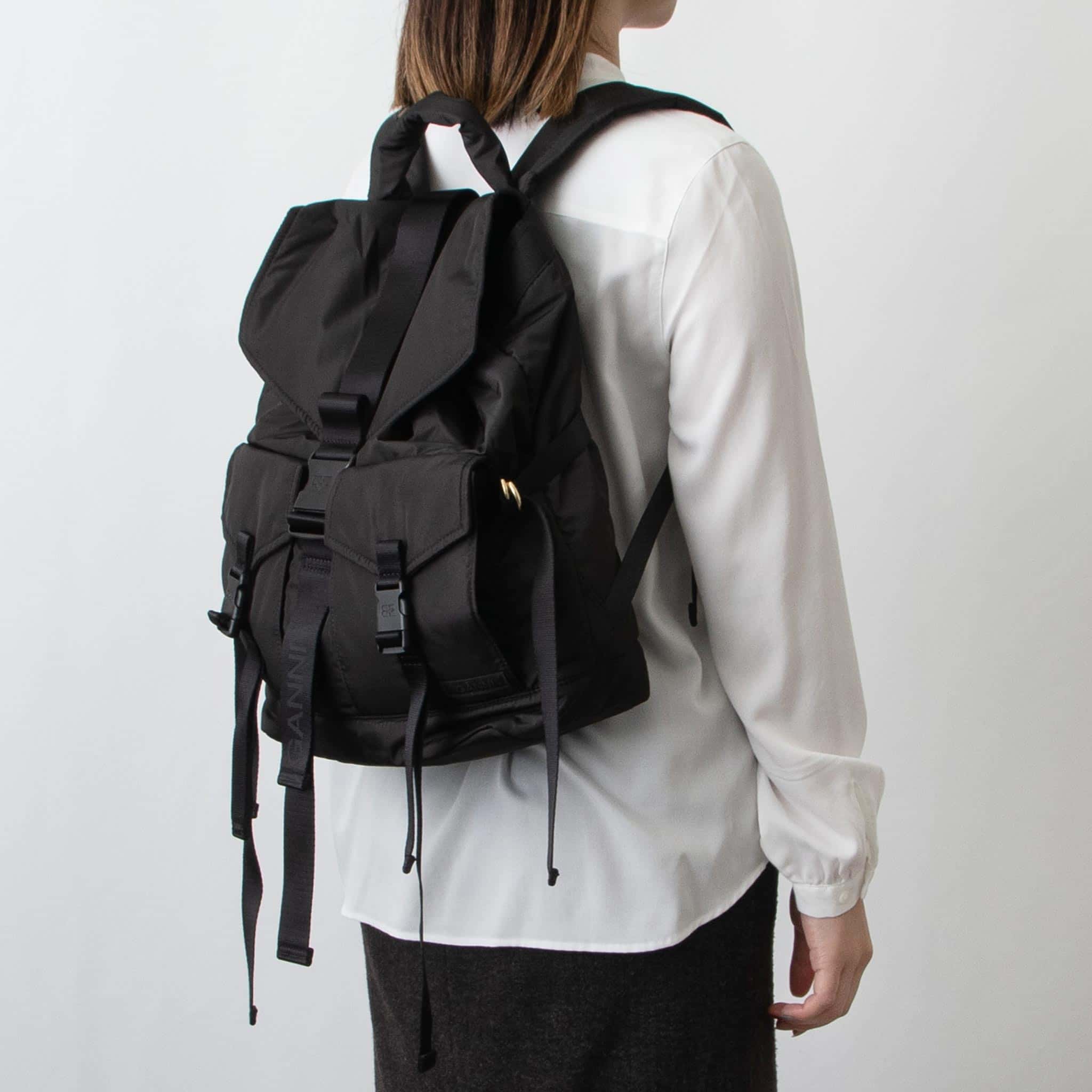 楽天市場】【10％OFFクーポン対象】ガニー GANNI バッグ バックパック