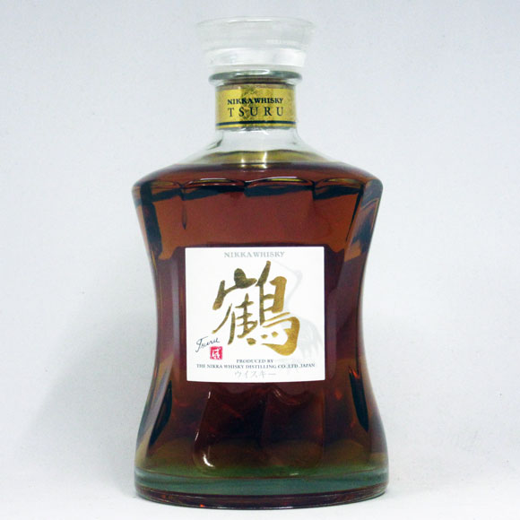 楽天市場】【レトロ：ゴールド文字】ニッカウヰスキー 鶴 透明瓶 43度