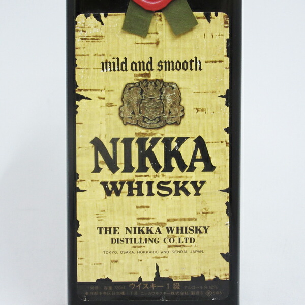 楽天市場】【レトロ：1級表示】黒角ニッカ 42度 720ml : 中央酒販