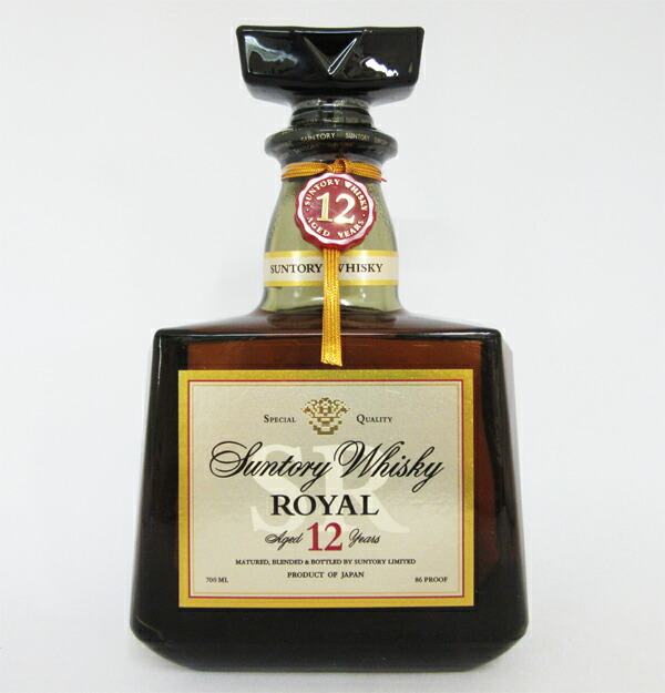 楽天市場】【レトロ】サントリーウイスキー ローヤル12年 シルバー
