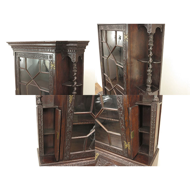 楽天市場】輸入家具 アンティーク ブックビューロー アンティーク