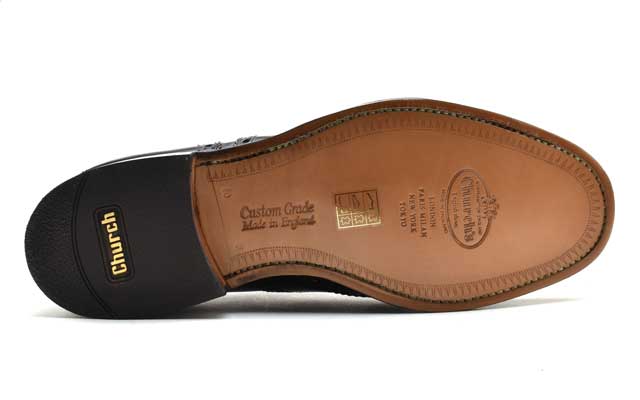 楽天市場】チャーチ Church's BURWOOD BLACK POLISHED BINDER バー